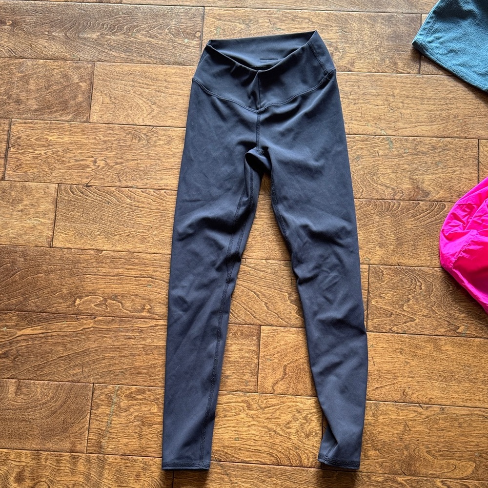 Women's High-Waist Black Performance Leggings